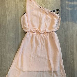 Forever 21 One Shoulder Mini Prom Dress